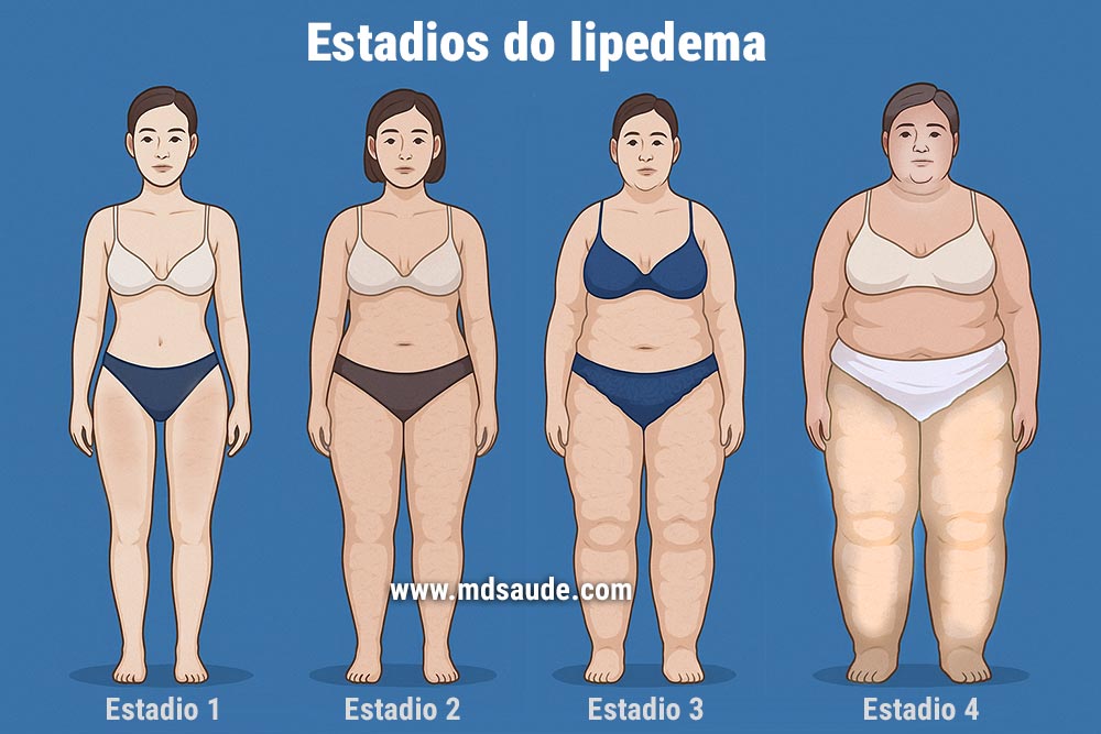 Estadios do lipedema