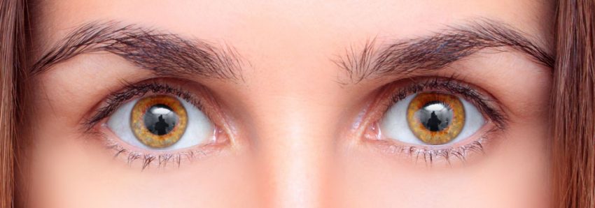 Olhos cor de mel