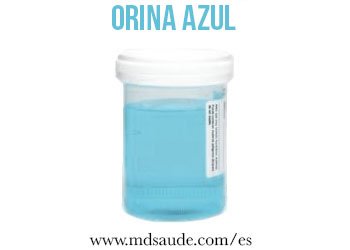 Orina azul